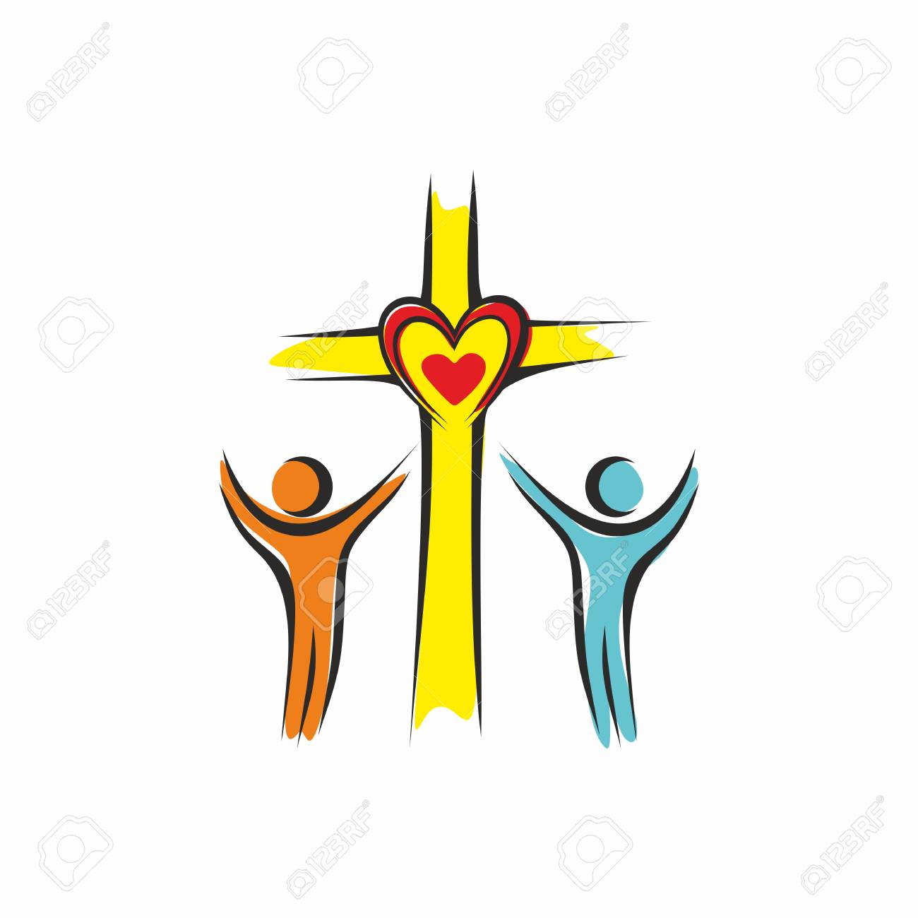 99640752-church-logo-loving-god